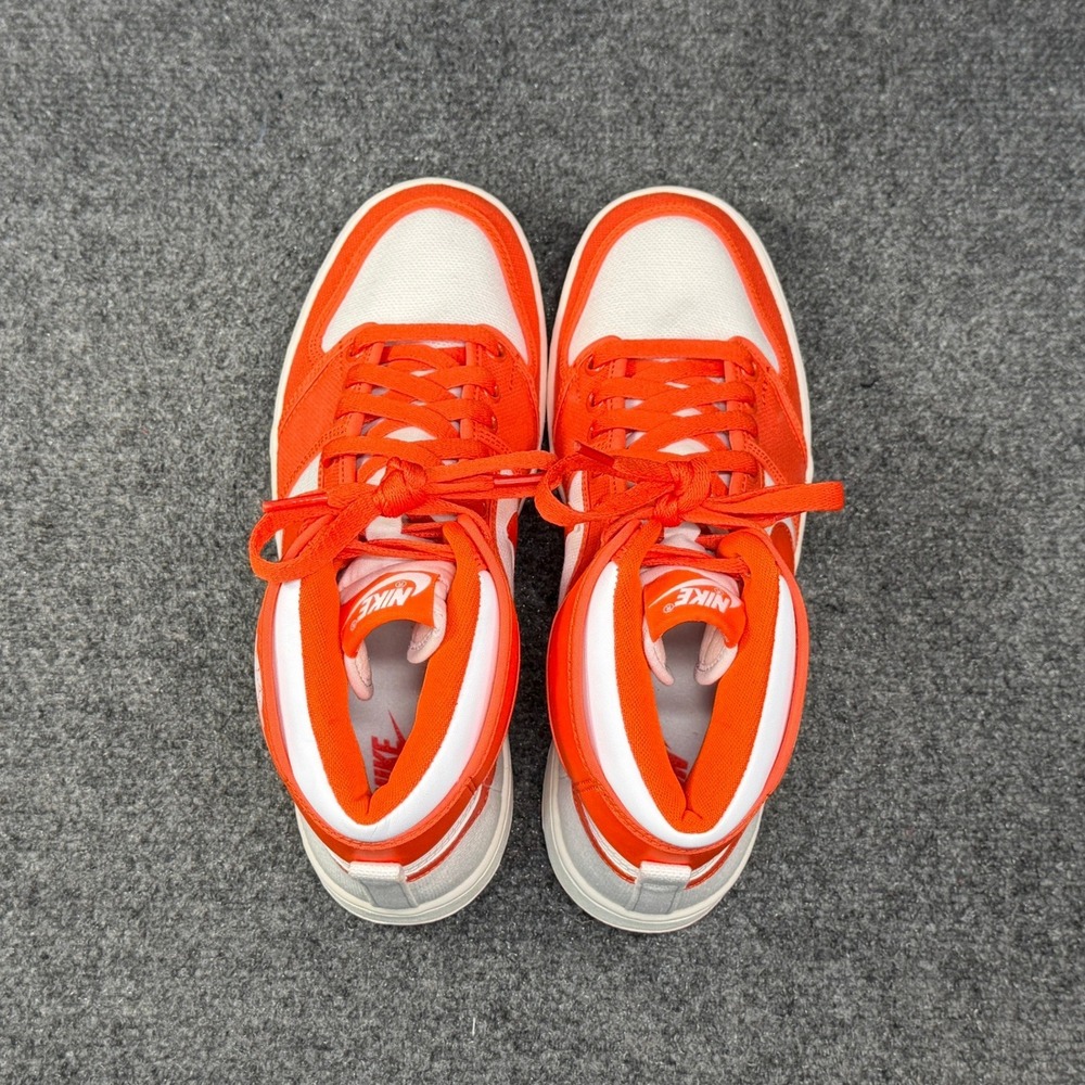 Jordan 1 Retro AJKO Shoes Men's 9 Rush Orange White Retro Athletic Sneakers - Picture 10 of 15